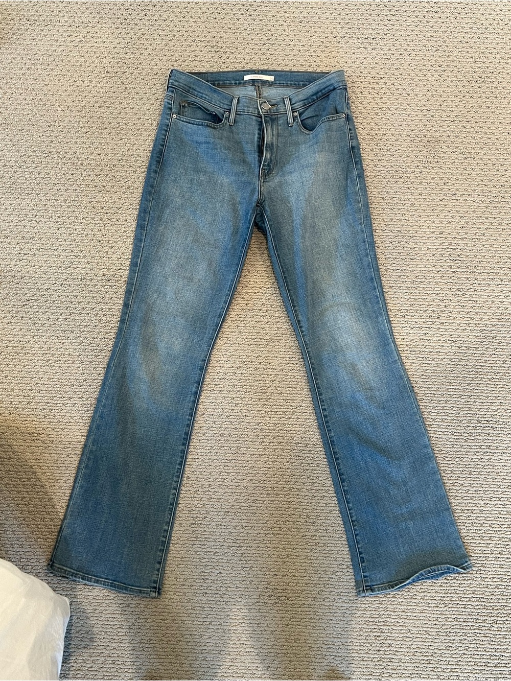 Levi's Women's Medium Blue Flare Jeans
